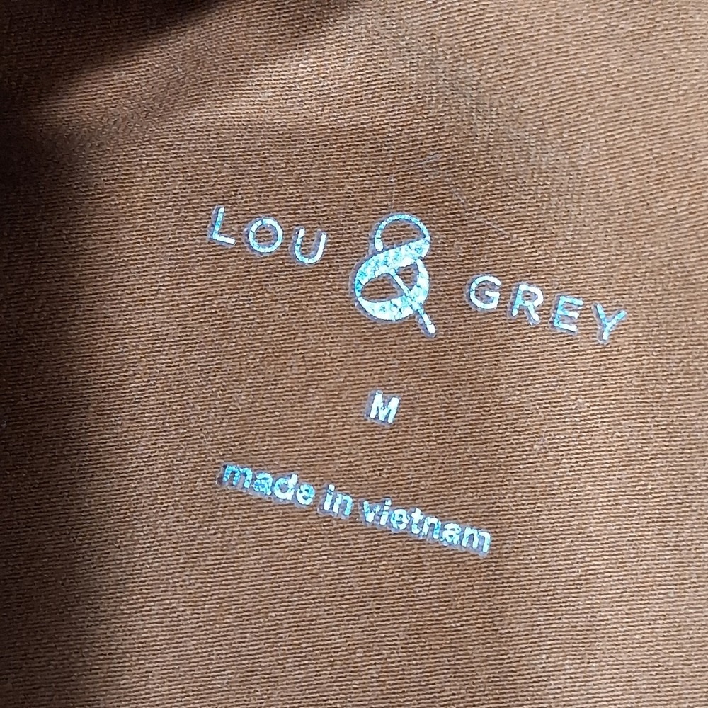 Lou & Grey Women Orange Yoga Athletic Shorts Medium - Picture 2 of 12